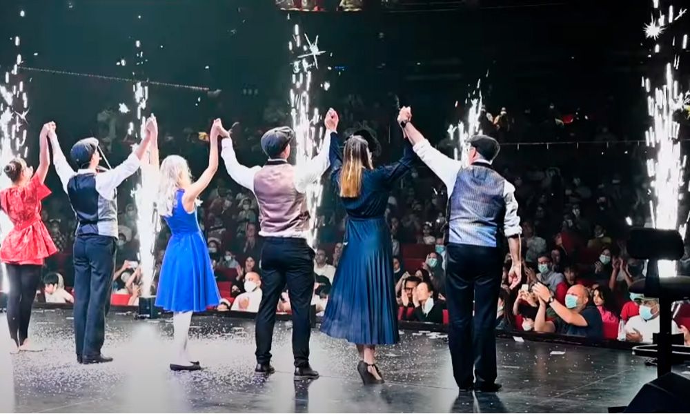 Chispas y confetti para Lucas de Giacomo en ibercaja delicias