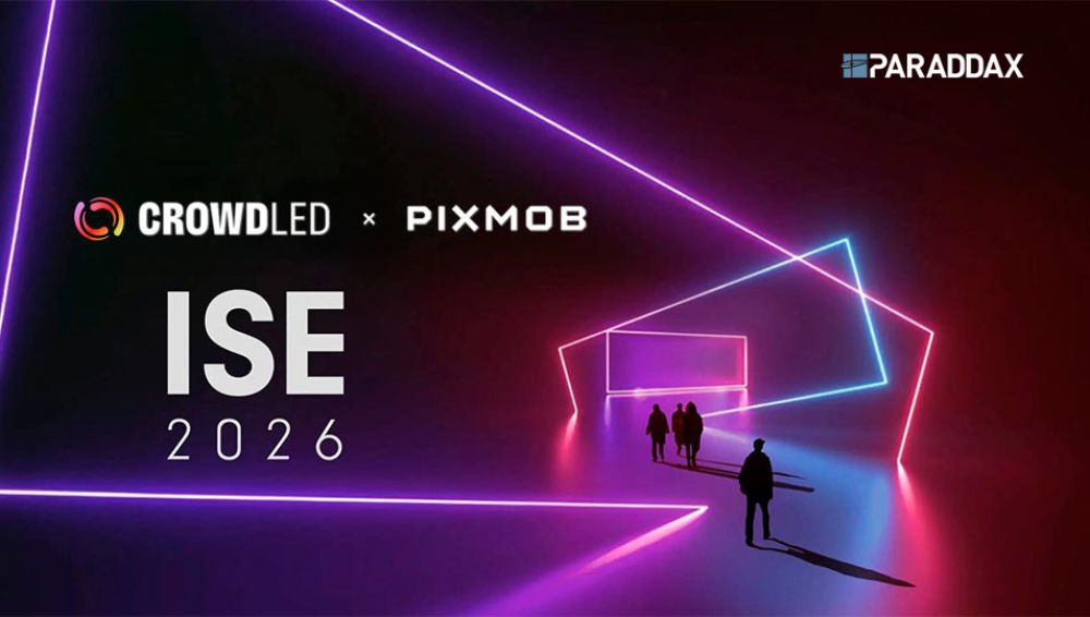 ISE 2026 Barcelona. Pixmob x Crowdled. Del 3 al 6 de Febrero.